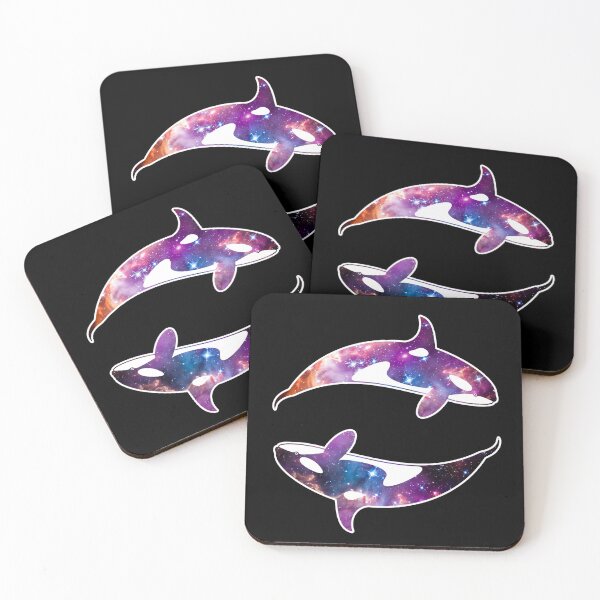 Item preview, Couples Orca Lover Yin Yang Swim In Space designed and sold by S-JDesigns.