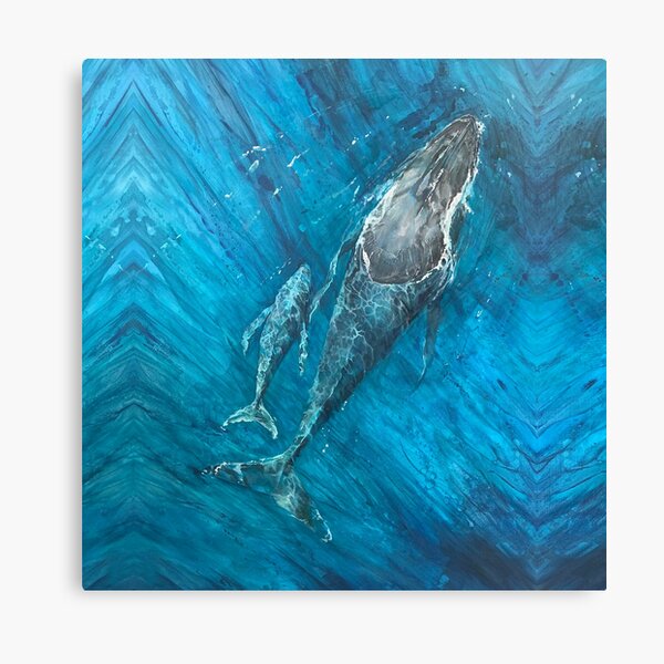 Item preview, Whales - Mother and Calf  designed and sold by Sadie James.