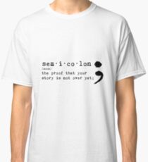 Semicolon Classic T-Shirt