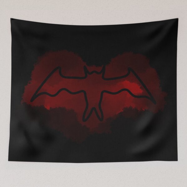 Item preview, Bat seeking justice designed and sold by PaintedGlass.