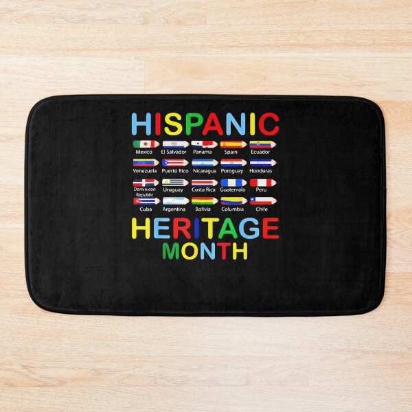 Item preview, National Hispanic Heritage Month Kids Latino Countries Flag designed and sold by PEGGIDFSZGB.