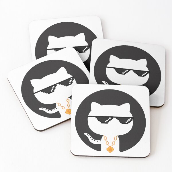 Item preview, Thug Programming Git hub designed and sold by ArtsyBits.