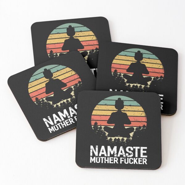 Item preview, Namaste Motherfucker Funny Yoga  designed and sold by KhanhCongPO.