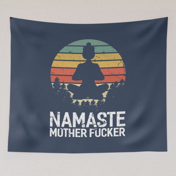 Item preview, Namaste Motherfucker Funny Yoga  designed and sold by KhanhCongPO.