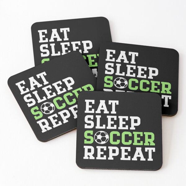 Item preview, Eat Sleep Soccer Repeat Cool Soccer Player Gift Sticker designed and sold by jacksrome6.