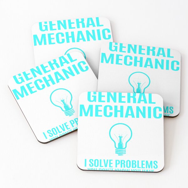 Item preview, General Mechanic - I Solve Problems Job Gift designed and sold by melissaval2.