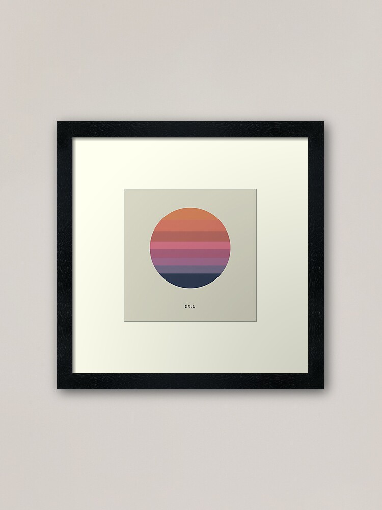 Alternate view of Tycho Framed Art Print