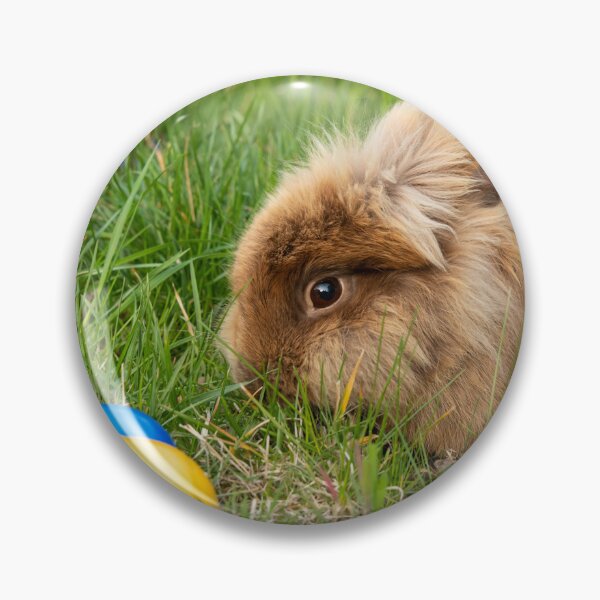 Item preview, Brown dwarf rabbit and three easter eggs designed and sold by Stefan Rotter.