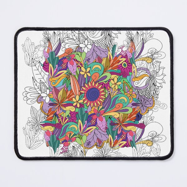 Item preview, colored flowers designed and sold by DeepJo.