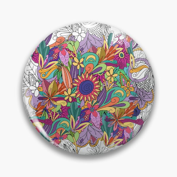 Item preview, colored flowers designed and sold by DeepJo.