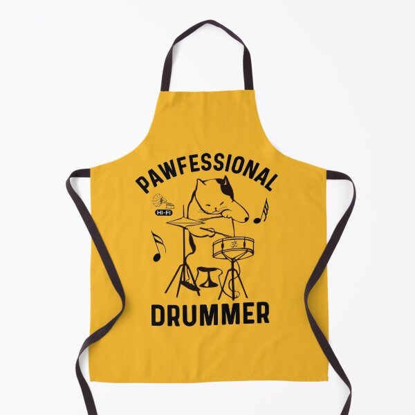 Item preview, Cute Cat Playing Drums, Pawfessional Drummer designed and sold by kcaandwu.