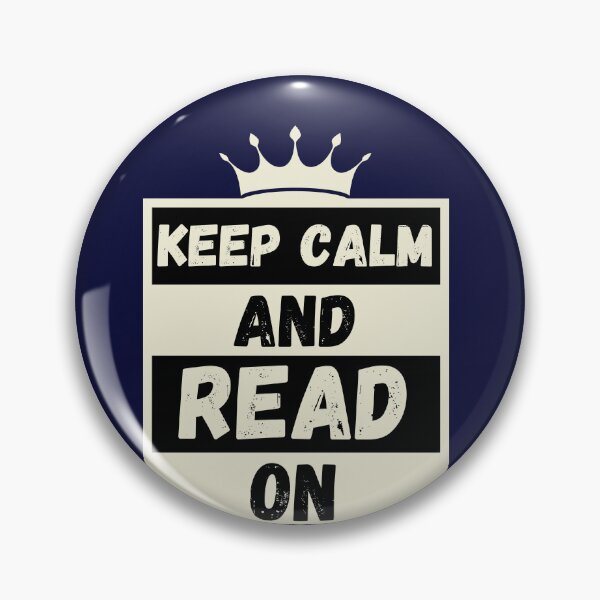 Item preview, Keep calm and read on designed and sold by JAdotdotDesigns.
