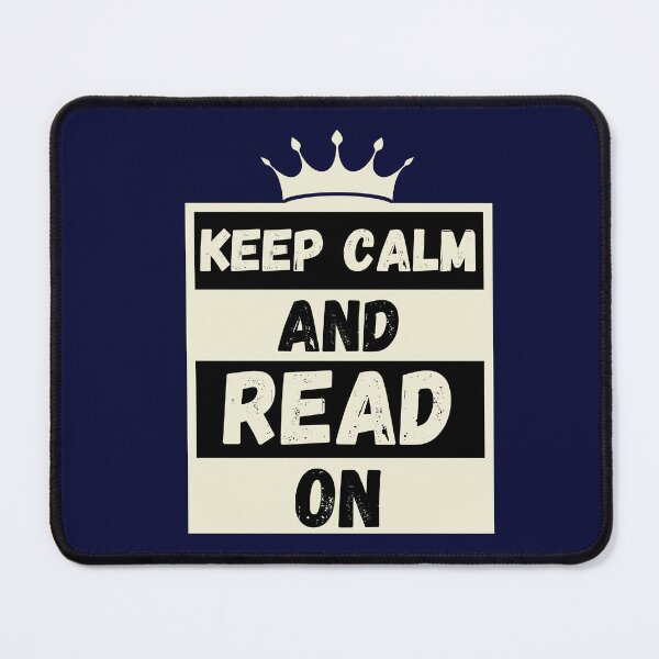 Item preview, Keep calm and read on designed and sold by JAdotdotDesigns.