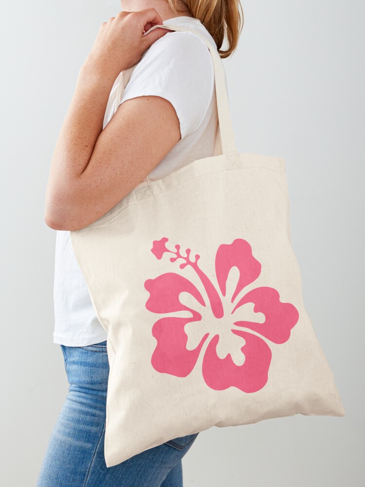 Red Hibiscus jute bag | Jute bags, Jute, Hand painted