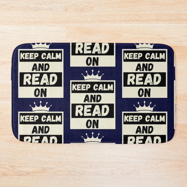 Item preview, Keep calm and read on designed and sold by JAdotdotDesigns.