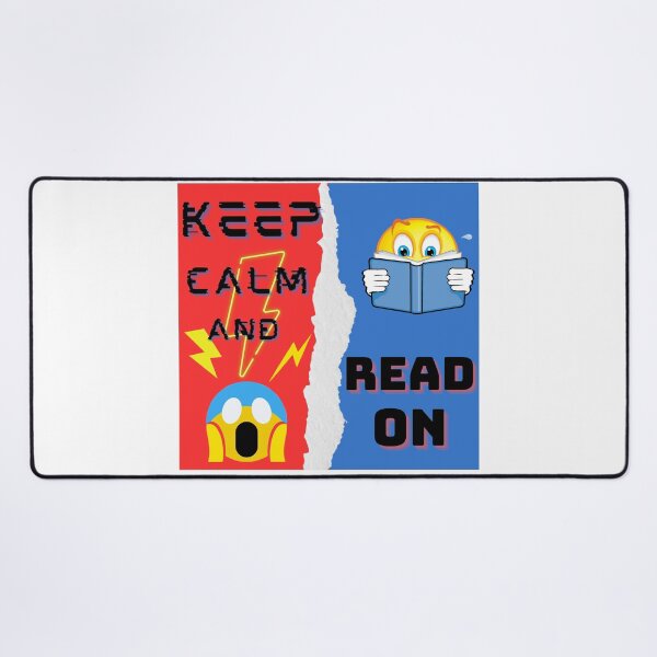Item preview, Keep calm and read on designed and sold by JAdotdotDesigns.