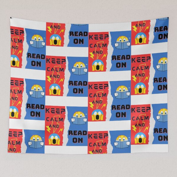 Item preview, Keep calm and read on designed and sold by JAdotdotDesigns.