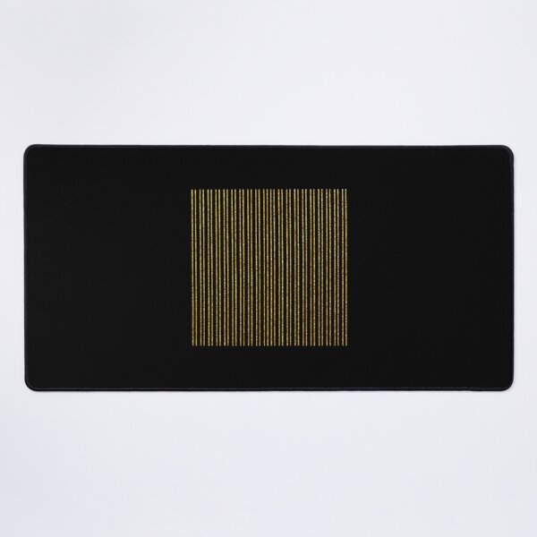 Item preview, Art Deco Gold-(Faux)-Glitter Thin Vertical Lines on Black Classic . designed and sold by doriskellyr.