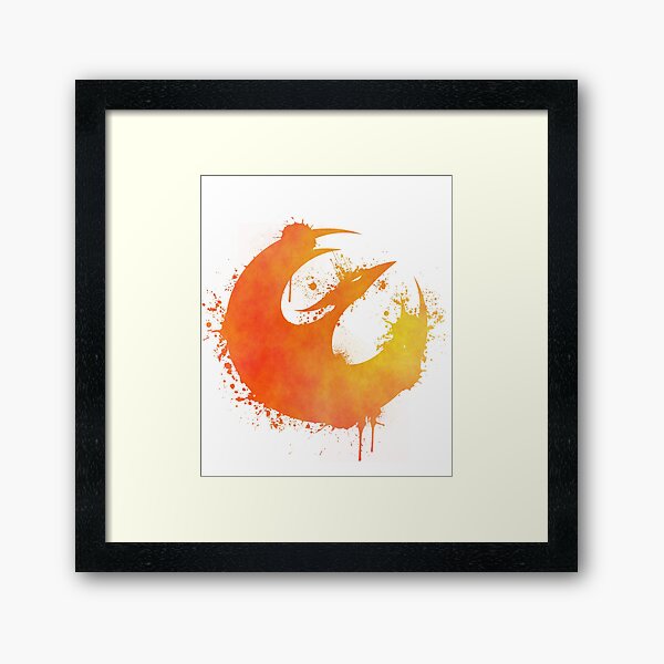 Sabine Wren's starbird Framed Art Print