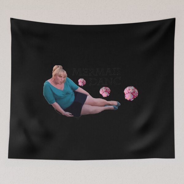 Item preview, Mermaid Dancing - Fat Amy Fitted . designed and sold by bjohnsherlo.