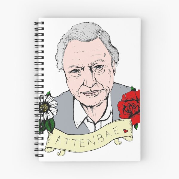Item preview, David Attenborough - AttenBae in Colour designed and sold by jennibella.
