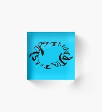 Tursiops Truncatus Acrylic Block