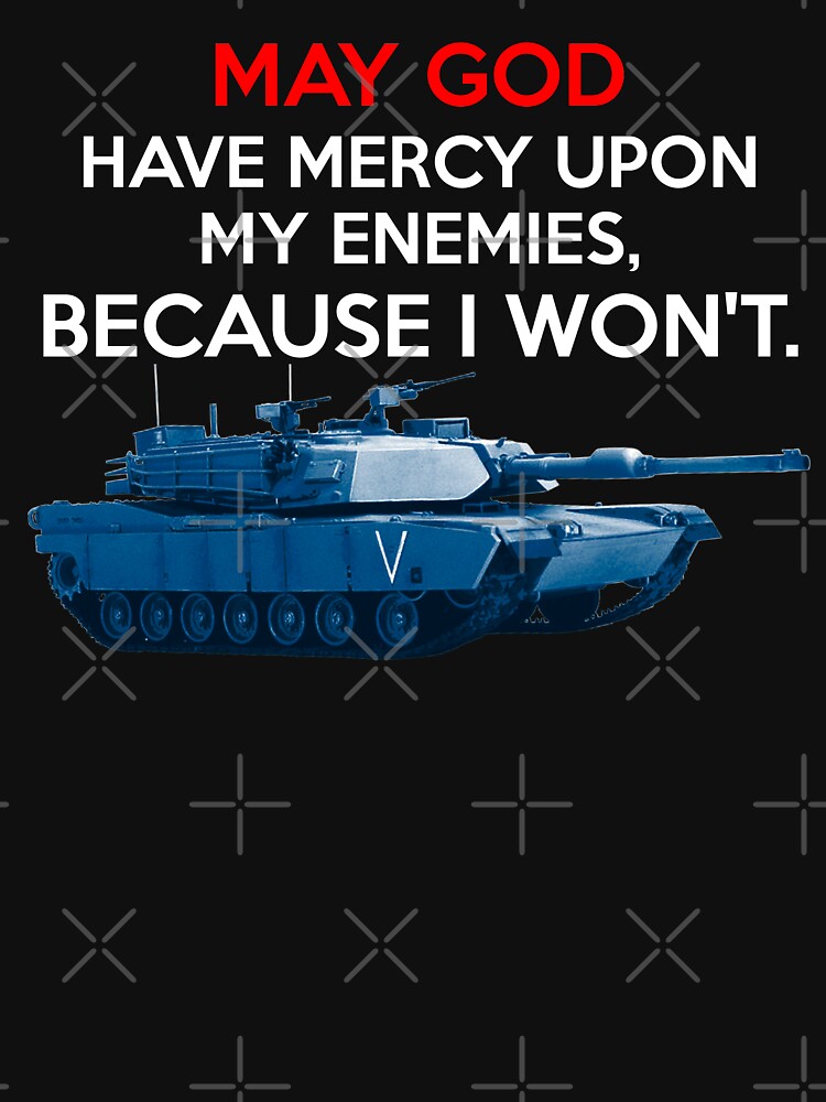 "M1 Abrams Main Battle Car" Tshirt for Sale by