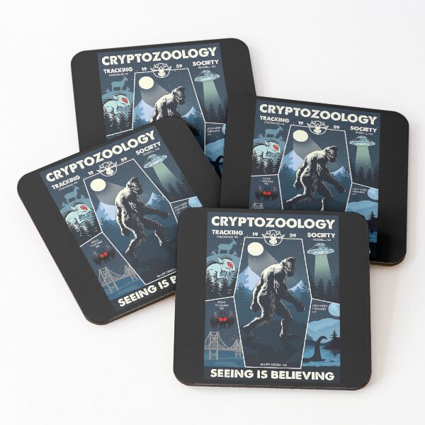 Item preview, Cryptozoology Tracking Society Bigfoot designed and sold by SalvadorVazquez.