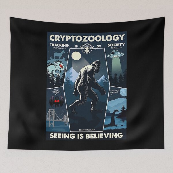 Item preview, Cryptozoology Tracking Society Bigfoot designed and sold by SalvadorVazquez.