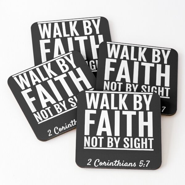 Item preview, 2 Corinthians 57 Walk By Faith Not By Sight designed and sold by KalmoiYamiuna.