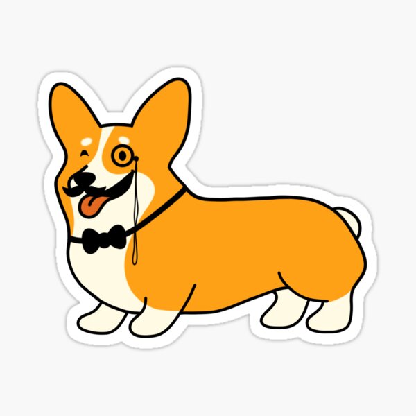Fancy boi Sticker