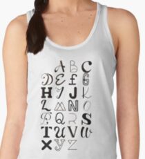 Alphabet Typography Women's Tank Top