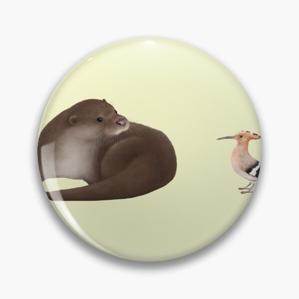 Item preview, Otter & hoopoe 2 designed and sold by OTTERFAMILY.