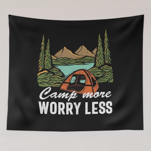 Item preview, Husband And Wife Camping Camper Camp  designed and sold by Mr-Kawachi.