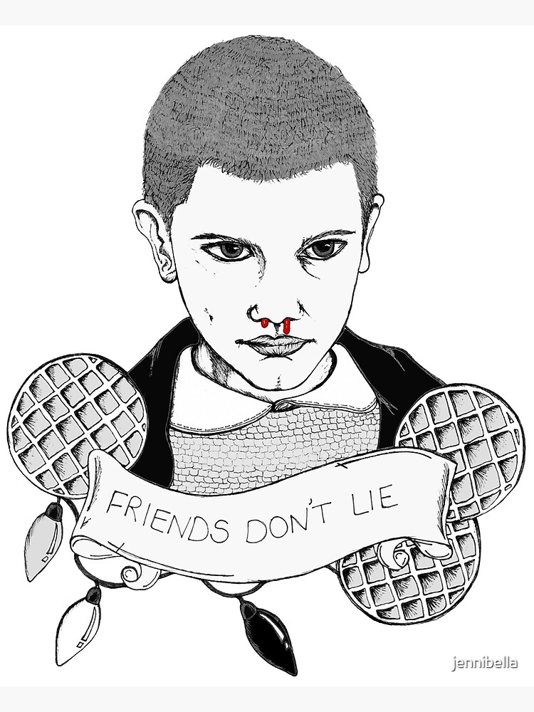 Stranger 3 Friends Dont Lie Stuck Upside Down Be An Eleven T-Shirt Stranger 3 Friends Dont Lie Stuck Upside Down Be An Eleven T-Shirt