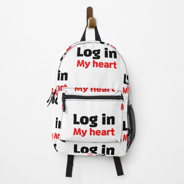 Item preview, Log in my heart lettering designed and sold by Johnallthings.