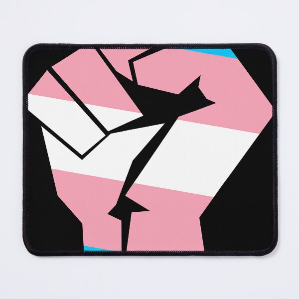Item preview, PRIDE TRANS HAND FIST designed and sold by rileyamiy.