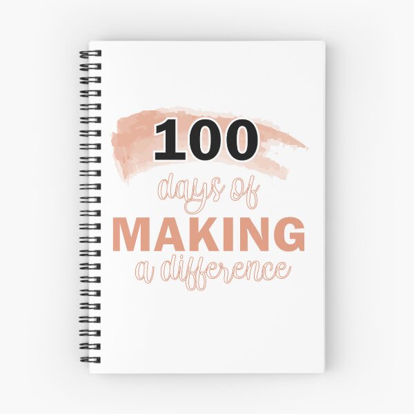 Item preview, 100 Days Of Making A Difference designed and sold by beefrancky.