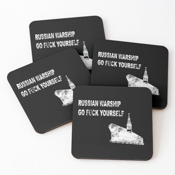 Item preview, RUSSIAN WARSHIP GO FUCK YOURSELF - STOP WAR IN UKRAINE - STAND WITH UKRAINE - STOP RASCISM designed and sold by BestStuffDepot.