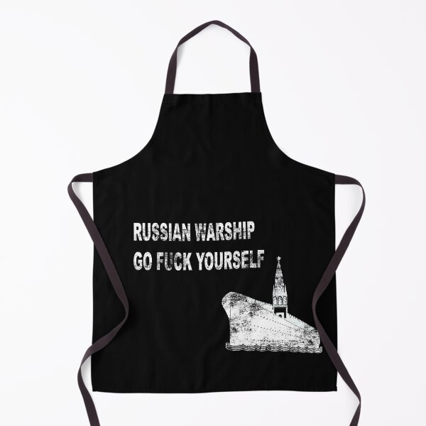 Item preview, RUSSIAN WARSHIP GO FUCK YOURSELF - STOP WAR IN UKRAINE - STAND WITH UKRAINE - STOP RASCISM designed and sold by BestStuffDepot.