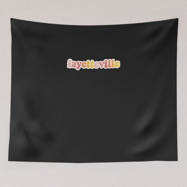 Item preview, Fayetteville AR Sticker designed and sold by PeterKorosty.