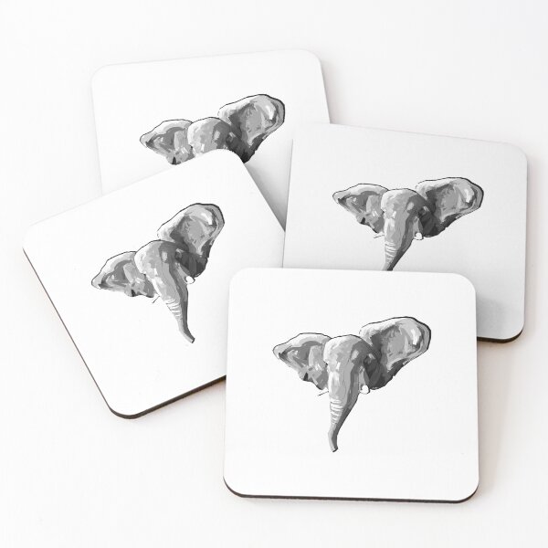 Item preview, Black and White Elephant  designed and sold by itronghieu19.