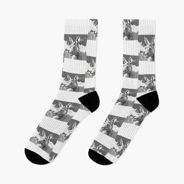 Item preview, Black and White Kangaroo   designed and sold by itronghieu19.