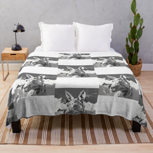 Item preview, Black and White Kangaroo   designed and sold by itronghieu19.