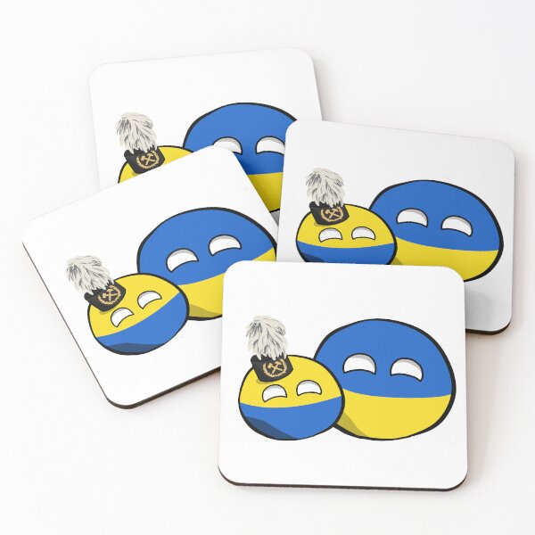 Item preview, Silesia Ukraine Countryballs designed and sold by silentrebel.