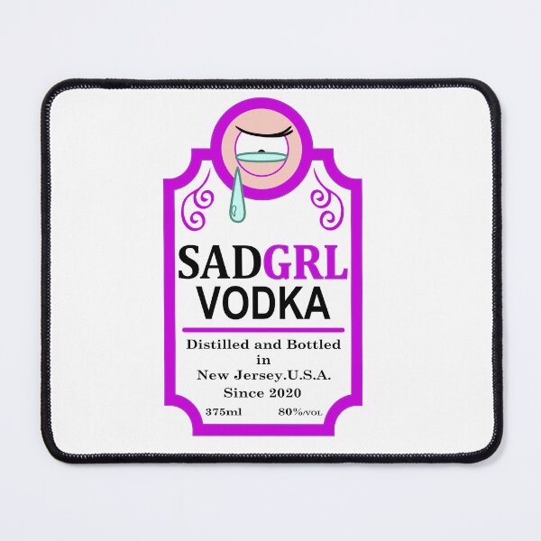 Item preview, SadGrl Vodka label designed and sold by ThomasKadmon.