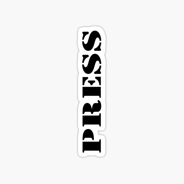 Item preview, Water BOTTLE with imprinted Identification for representative of a media under protection of Geneva convention designed and sold by AlexIPhotograph.