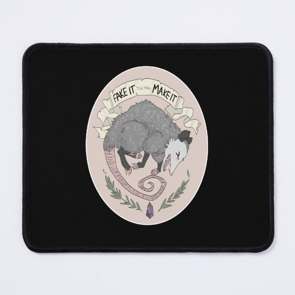 Item preview, Fake It Till You Make It Sticker designed and sold by JulianSlotta.