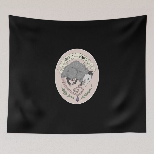 Item preview, Fake It Till You Make It Sticker designed and sold by JulianSlotta.