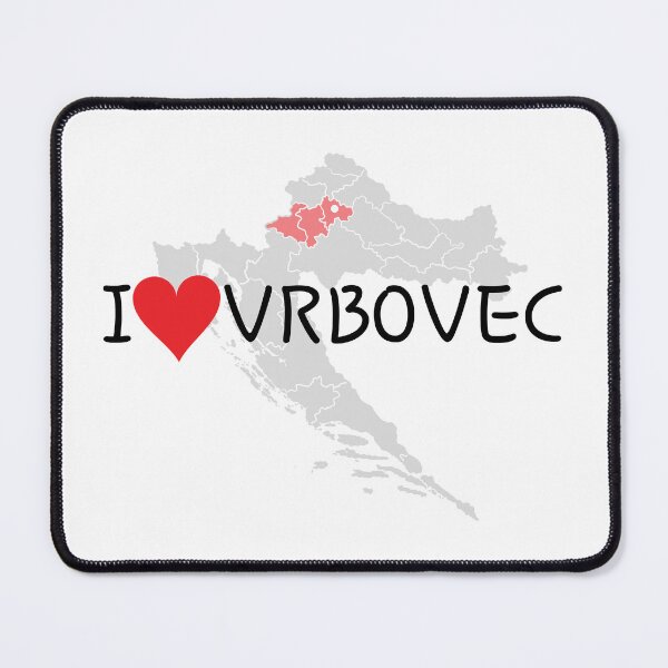 Item preview, "I Love Vrbovec" designed and sold by MC Art Studio.
